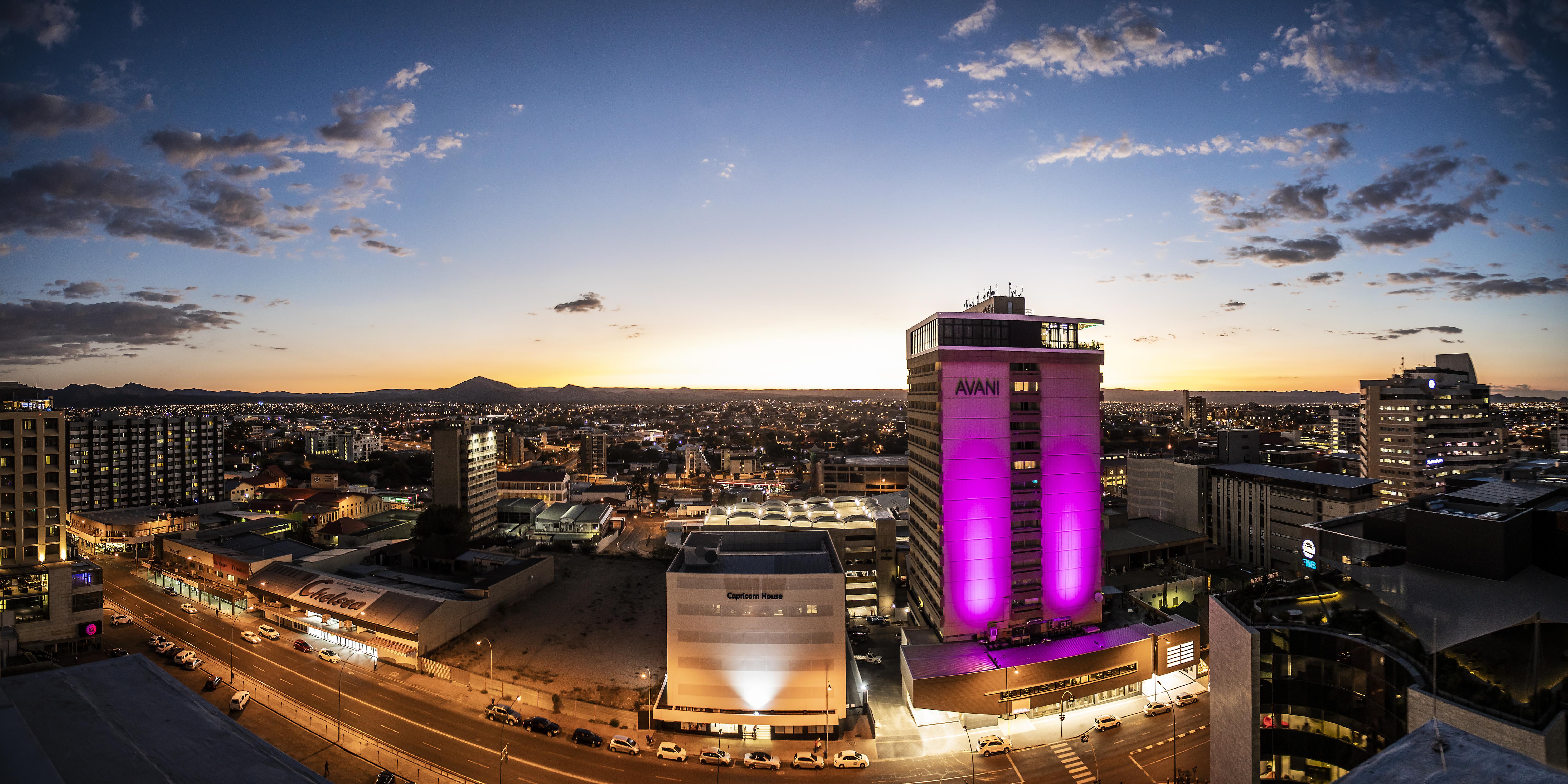 Avani Windhoek Hotel & Casino Exteriér fotografie