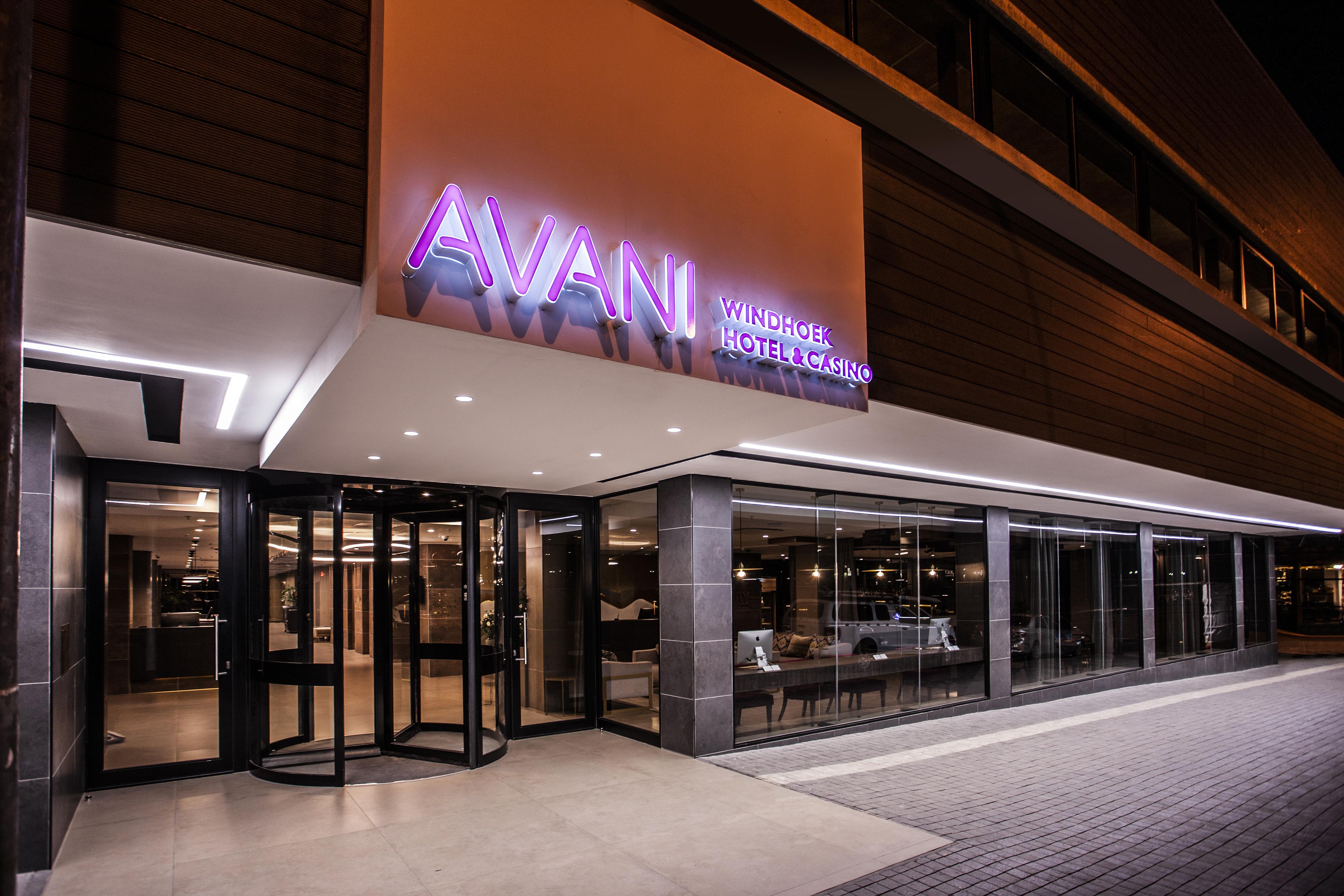 Avani Windhoek Hotel & Casino Exteriér fotografie